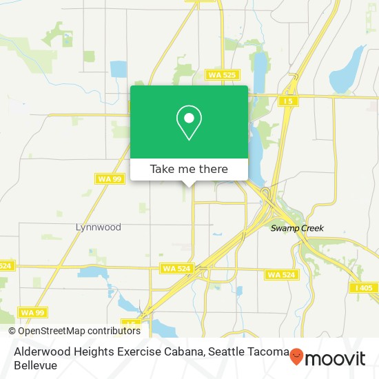 Alderwood Heights Exercise Cabana map