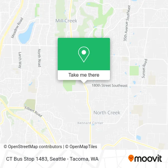 Mapa de CT Bus Stop 1483