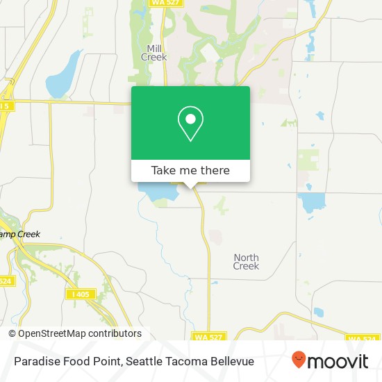 Paradise Food Point map