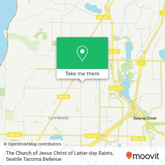 Mapa de The Church of Jesus Christ of Latter-day Saints