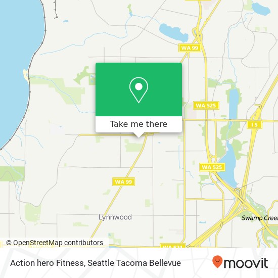 Mapa de Action hero Fitness