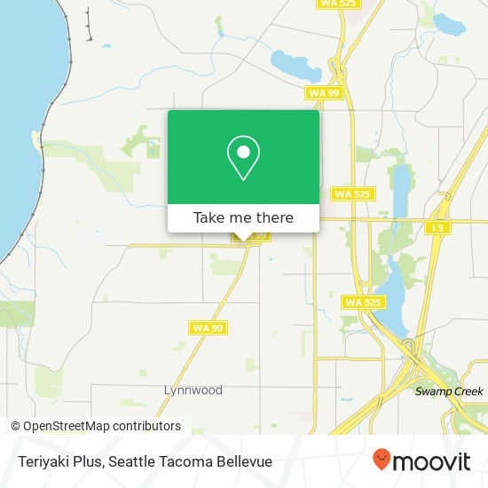 Mapa de Teriyaki Plus