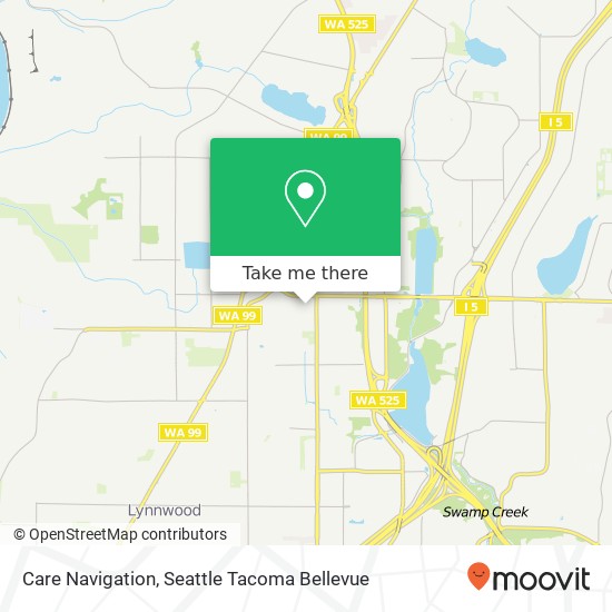 Care Navigation map