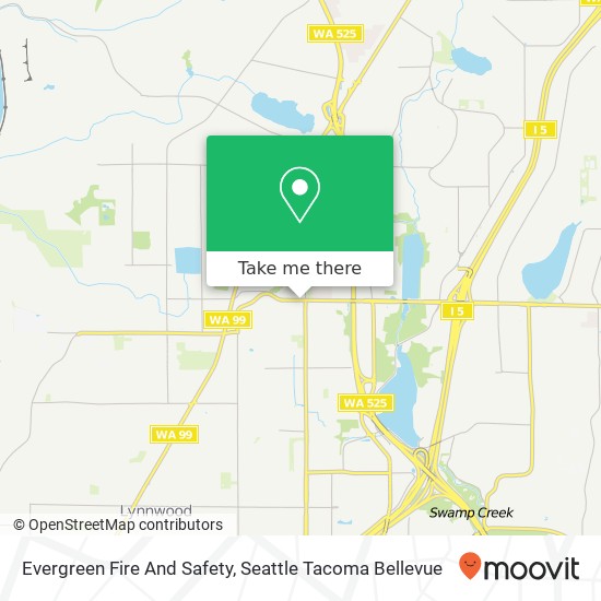 Evergreen Fire And Safety map