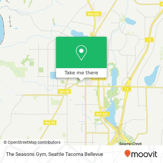 The Seasons Gym map