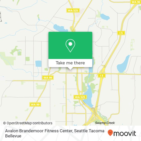Avalon Brandemoor Fitness Center map