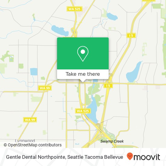 Gentle Dental Northpointe map