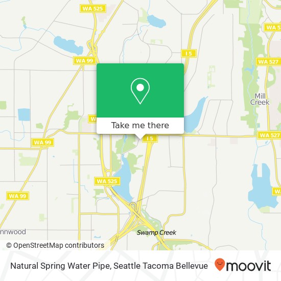 Mapa de Natural Spring Water Pipe