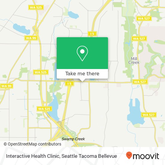 Interactive Health Clinic map