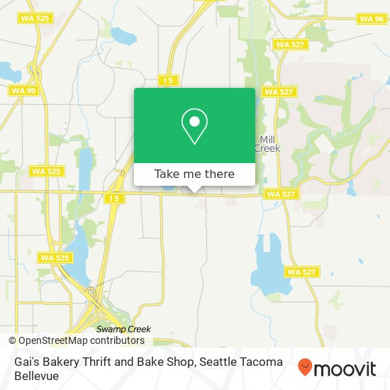 Mapa de Gai's Bakery Thrift and Bake Shop