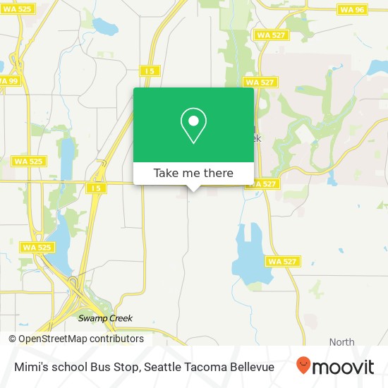 Mapa de Mimi's school Bus Stop