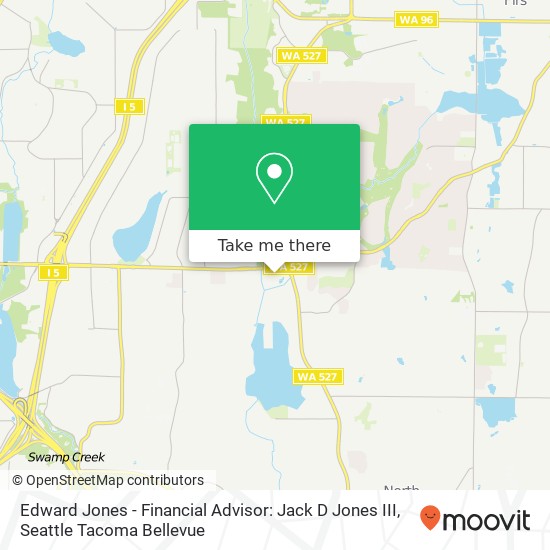 Mapa de Edward Jones - Financial Advisor: Jack D Jones III