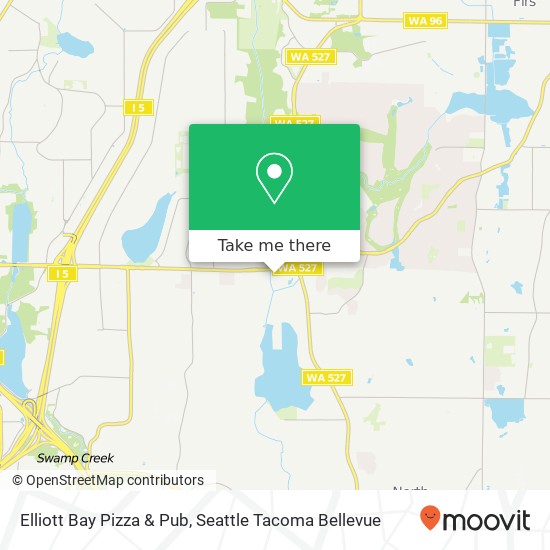 Mapa de Elliott Bay Pizza & Pub