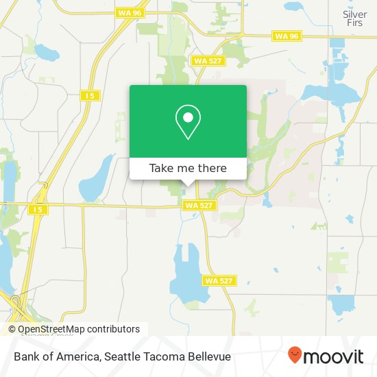 Bank of America map