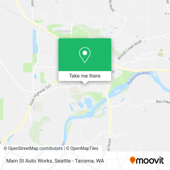 Mapa de Main St Auto Works