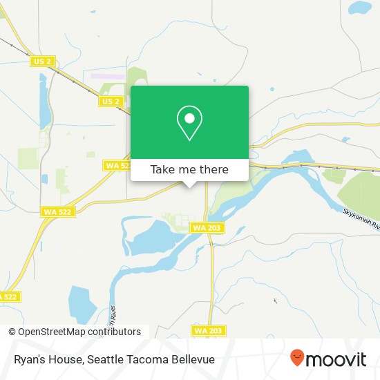 Mapa de Ryan's House