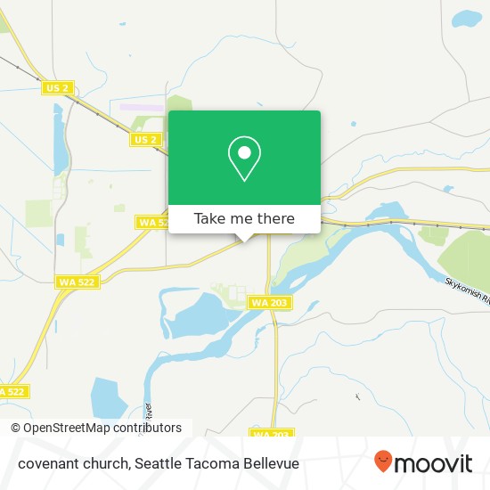 covenant church map