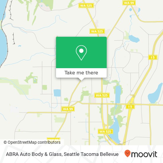 Mapa de ABRA Auto Body & Glass