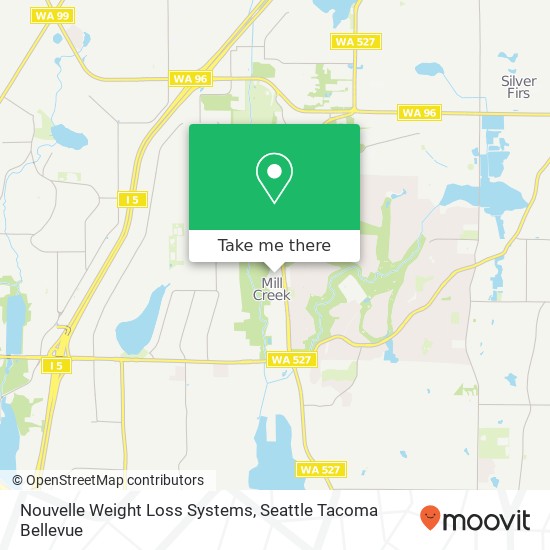 Nouvelle Weight Loss Systems map