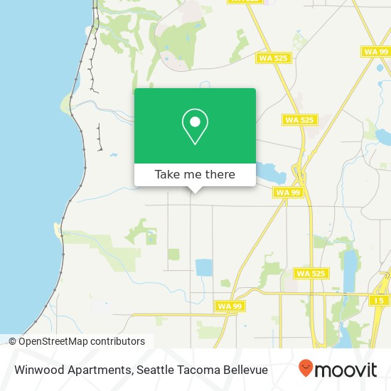 Winwood Apartments map