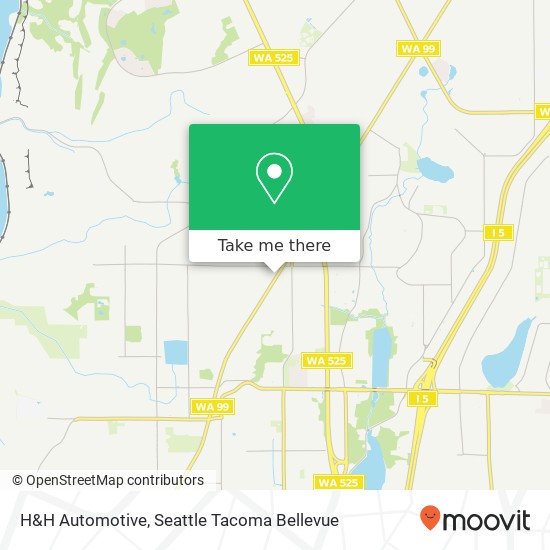 H&H Automotive map