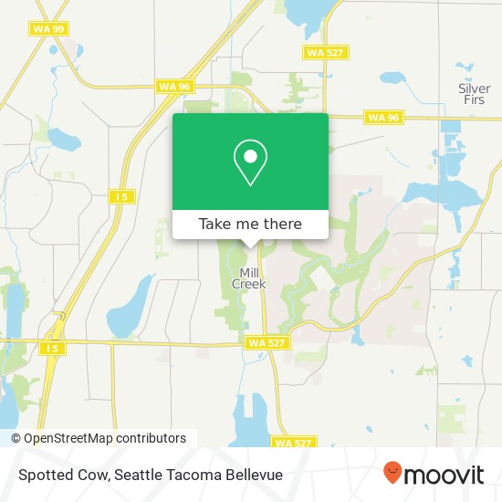 Mapa de Spotted Cow