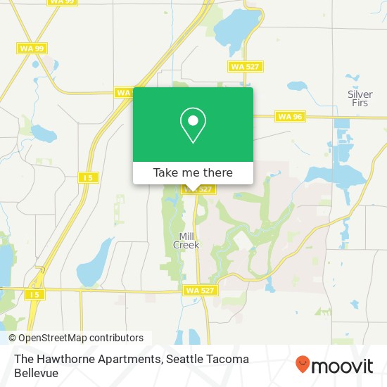 The Hawthorne Apartments map