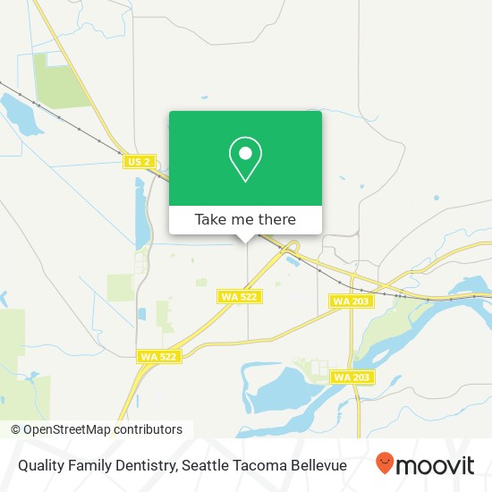 Mapa de Quality Family Dentistry