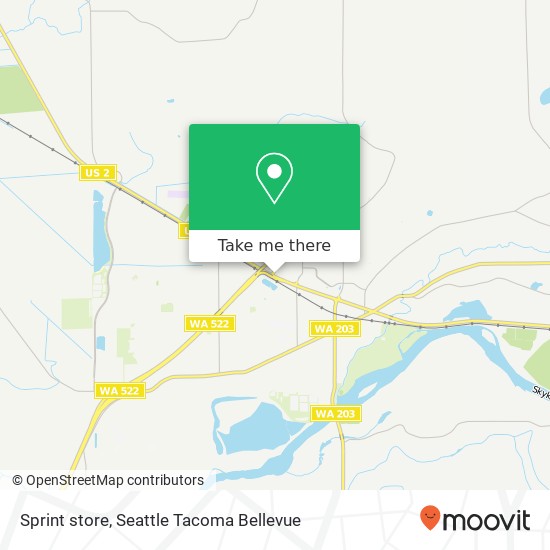 Sprint store map