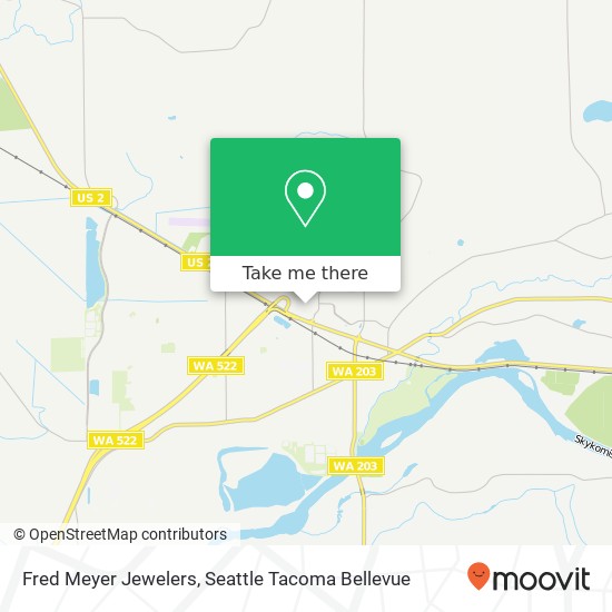 Mapa de Fred Meyer Jewelers