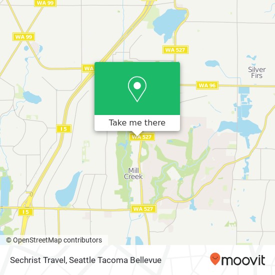 Sechrist Travel map