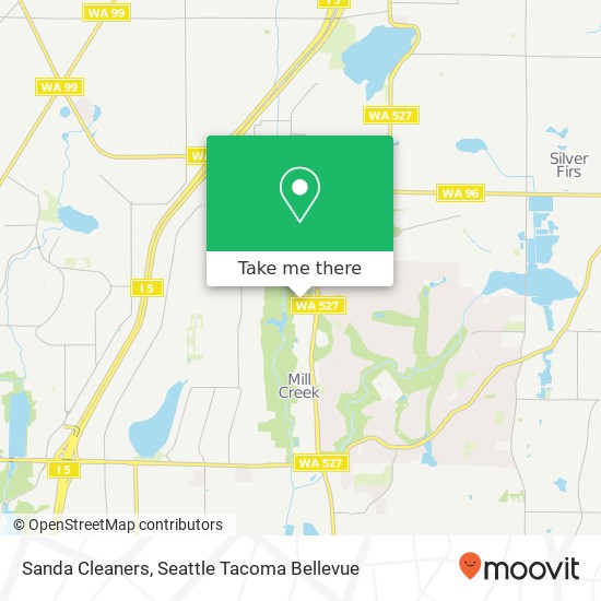 Sanda Cleaners map