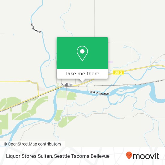 Liquor Stores Sultan map