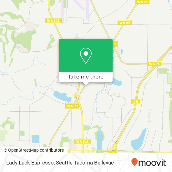 Lady Luck Espresso map