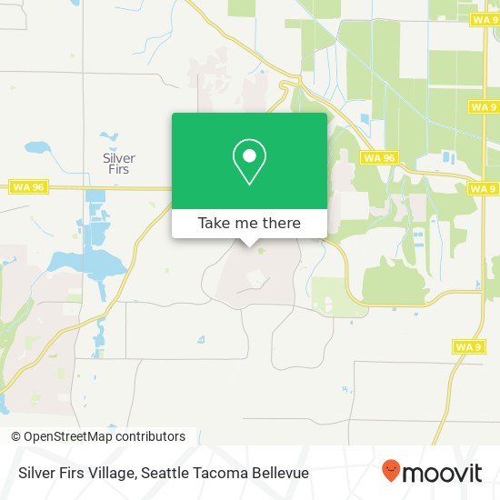 Silver Firs Village map