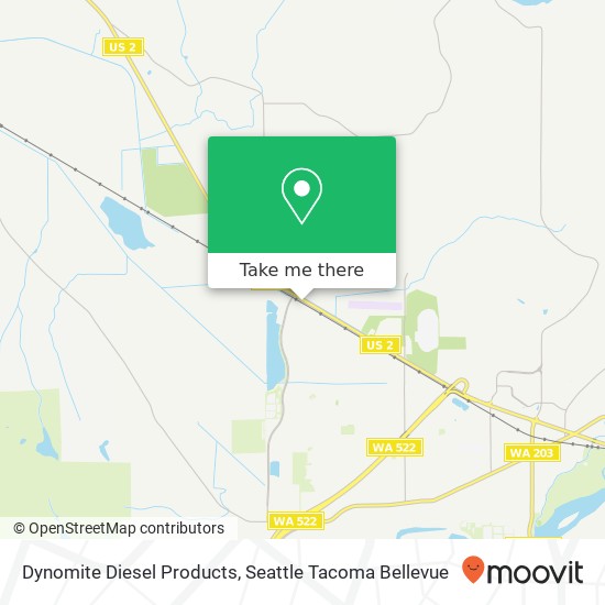 Dynomite Diesel Products map