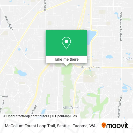 Mapa de McCollum Forest Loop Trail