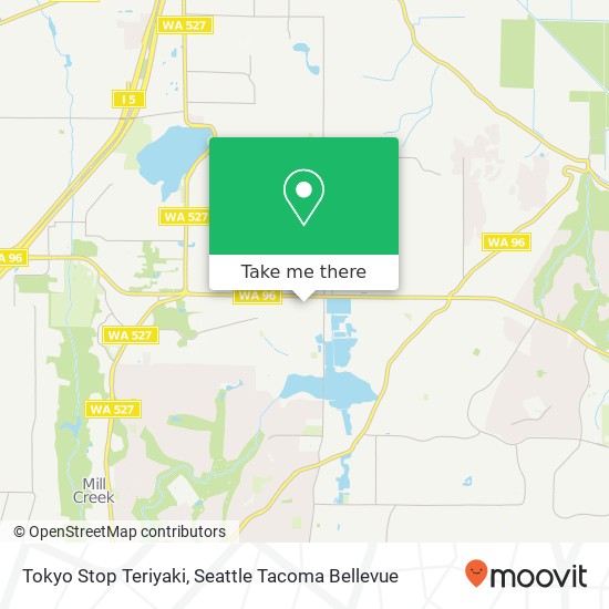 Mapa de Tokyo Stop Teriyaki