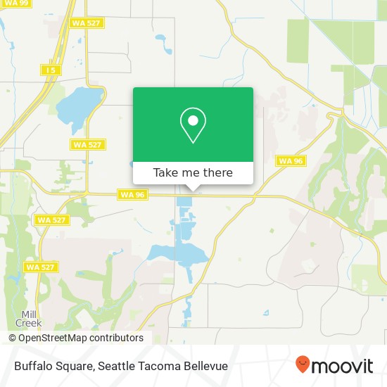 Mapa de Buffalo Square