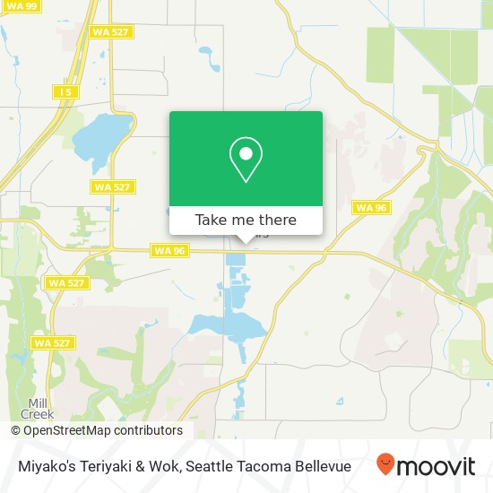Miyako's Teriyaki & Wok map
