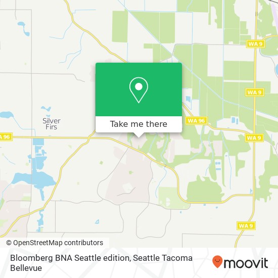 Mapa de Bloomberg BNA Seattle edition