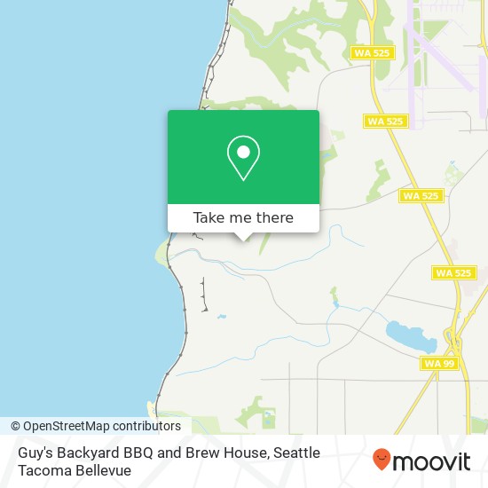 Guy's Backyard BBQ and Brew House map