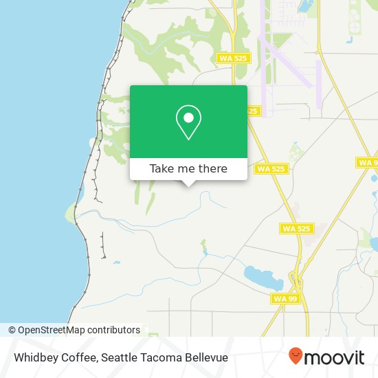 Mapa de Whidbey Coffee