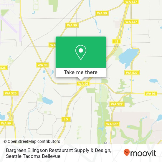 Mapa de Bargreen Ellingson Restaurant Supply & Design