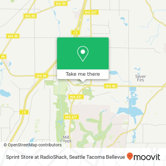 Mapa de Sprint Store at RadioShack