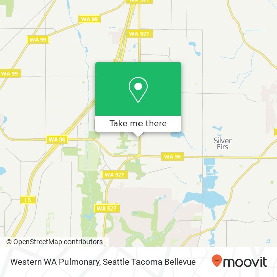 Mapa de Western WA Pulmonary