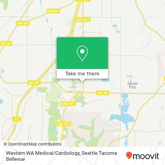 Mapa de Western WA Medical/Cardiology