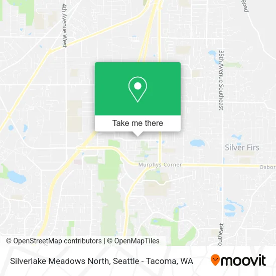 Silverlake Meadows North map
