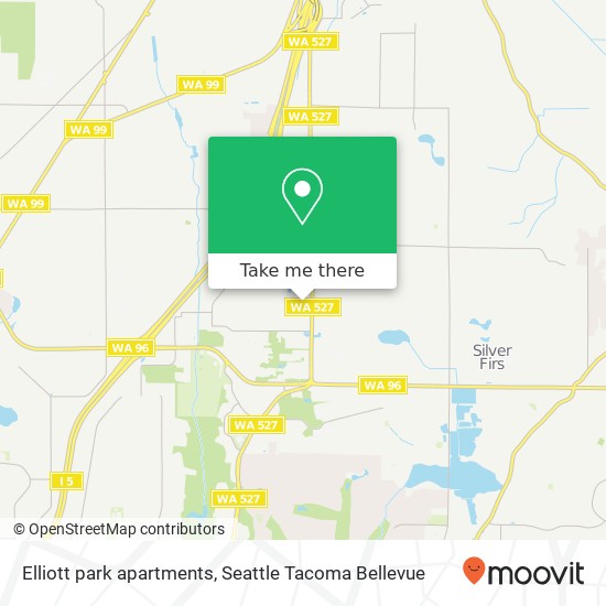 Mapa de Elliott park apartments