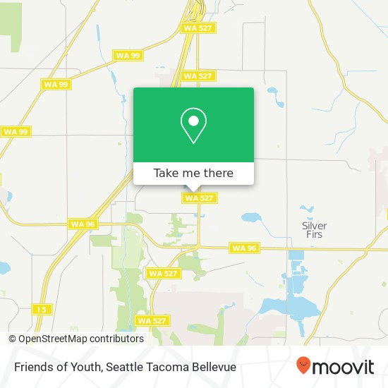 Friends of Youth map